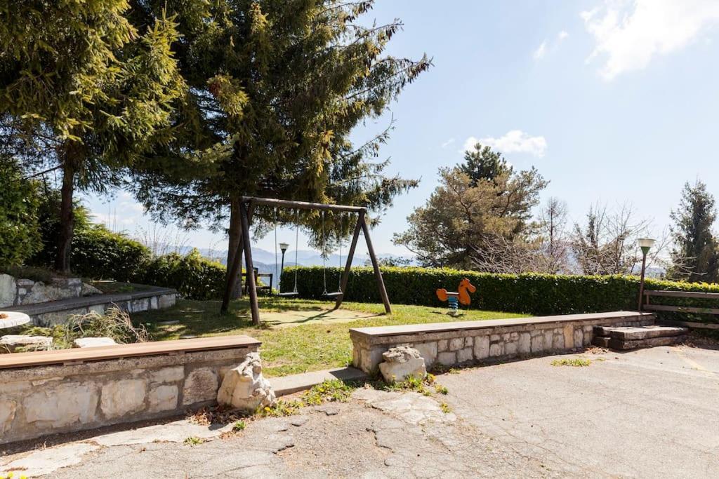 Panorama 1200, In The Heart Of The San Fermo Hills Appartement Adrara San Rocco Buitenkant foto