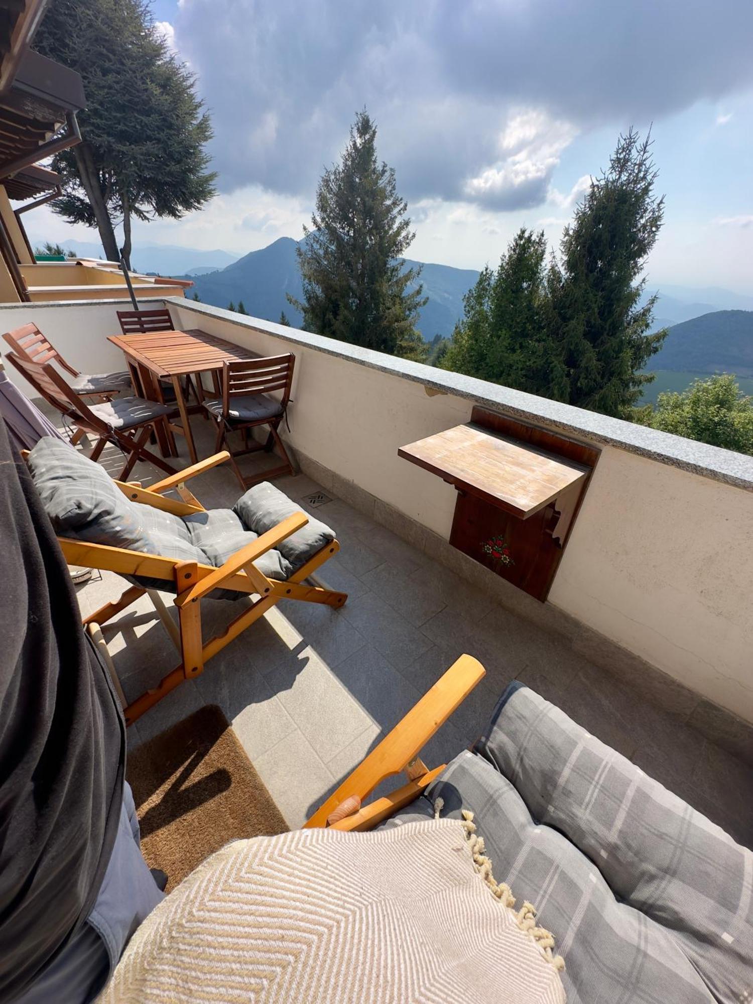 Panorama 1200, In The Heart Of The San Fermo Hills Appartement Adrara San Rocco Buitenkant foto